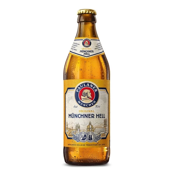 Paulaner Münchner Hell világos sör - 0,5l 4,9%