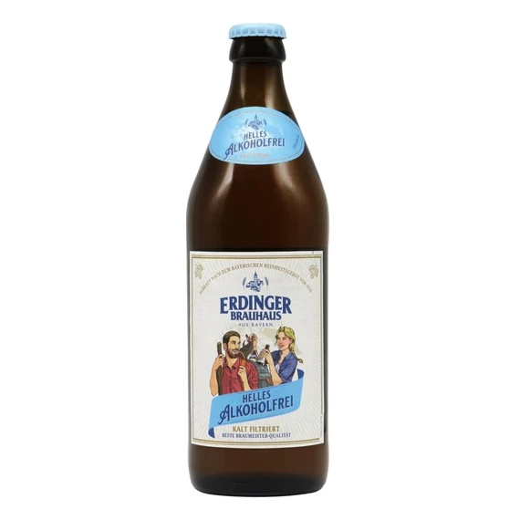 Erdinger Hell alkoholmentes sör - 0,5l 0,5%>