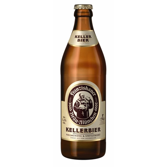 Franziskaner Kellerbier pincesör - 0,5l 5,2%